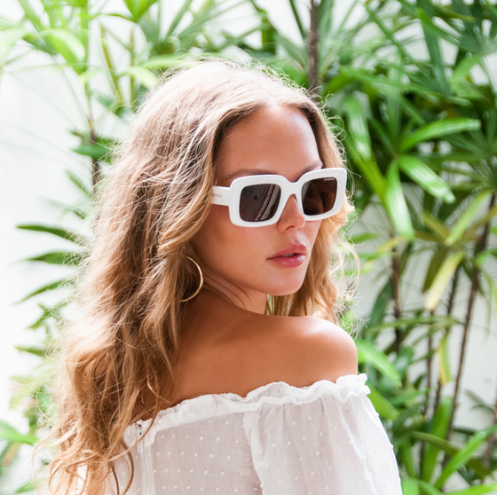 Buy white sunglasses sales